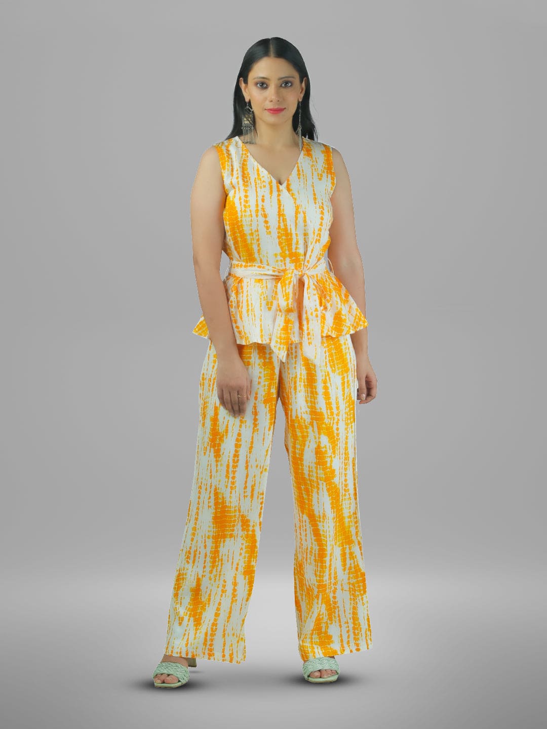 RANJ Tie and Die Print Co-ord set.