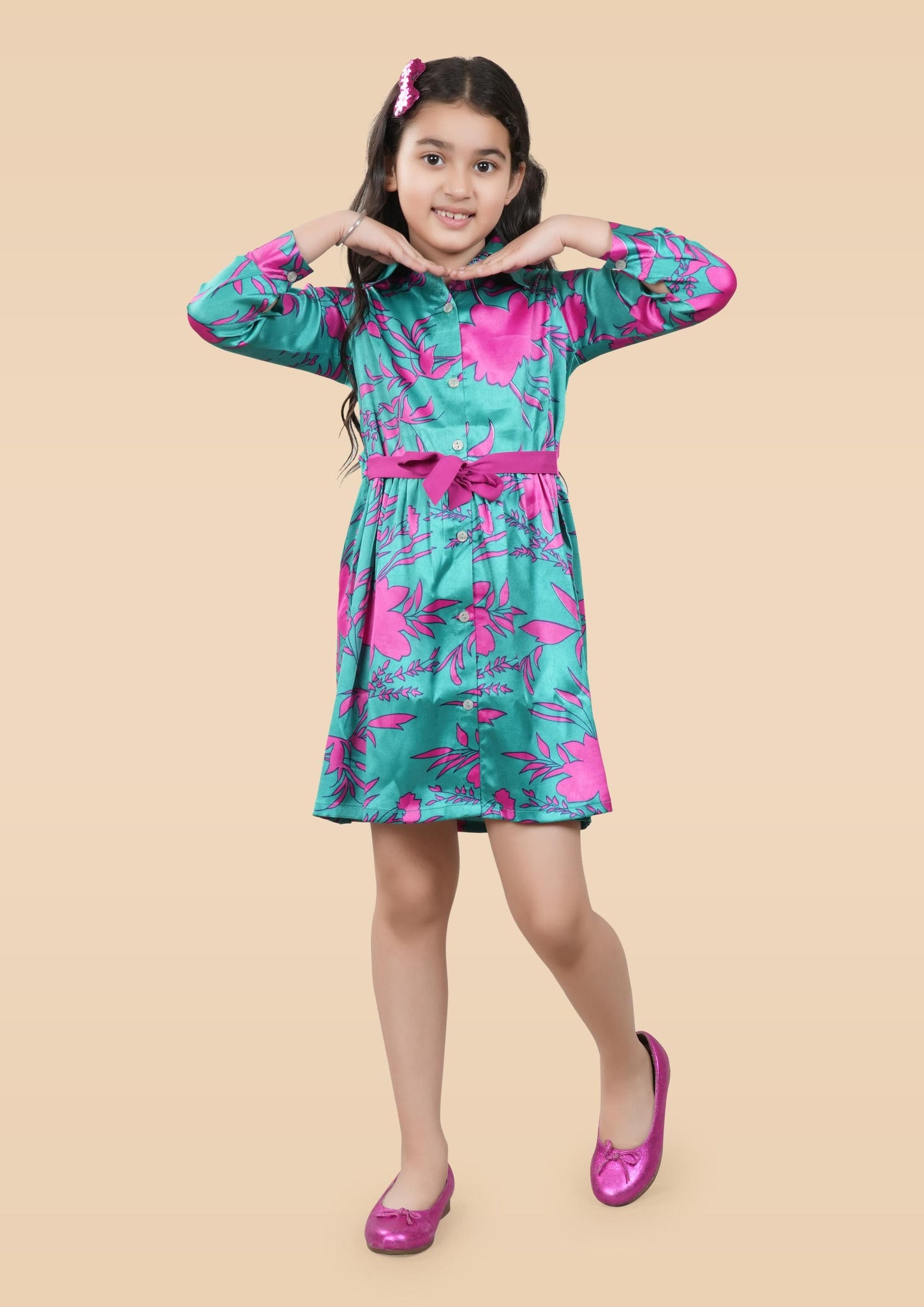 RANJ Frock Style Dress With Bow Style straps.