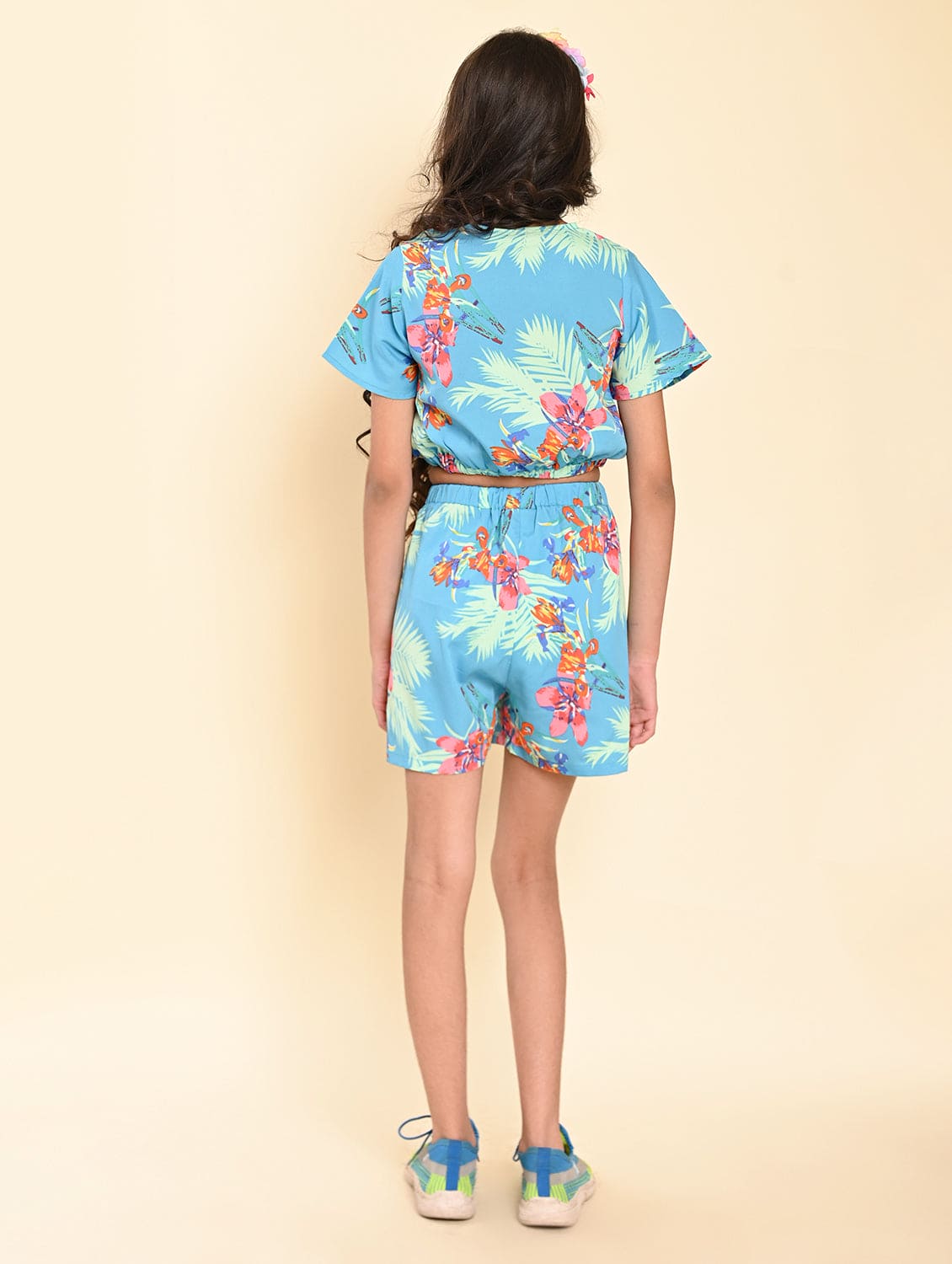 Tropical printed coord set