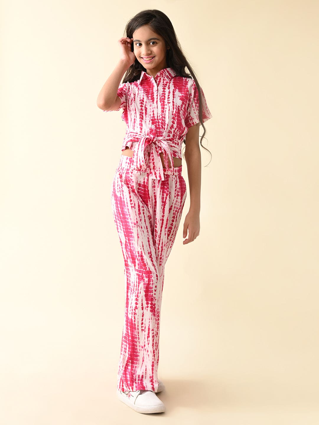 RANJ Tie and dye printed co-ord set.