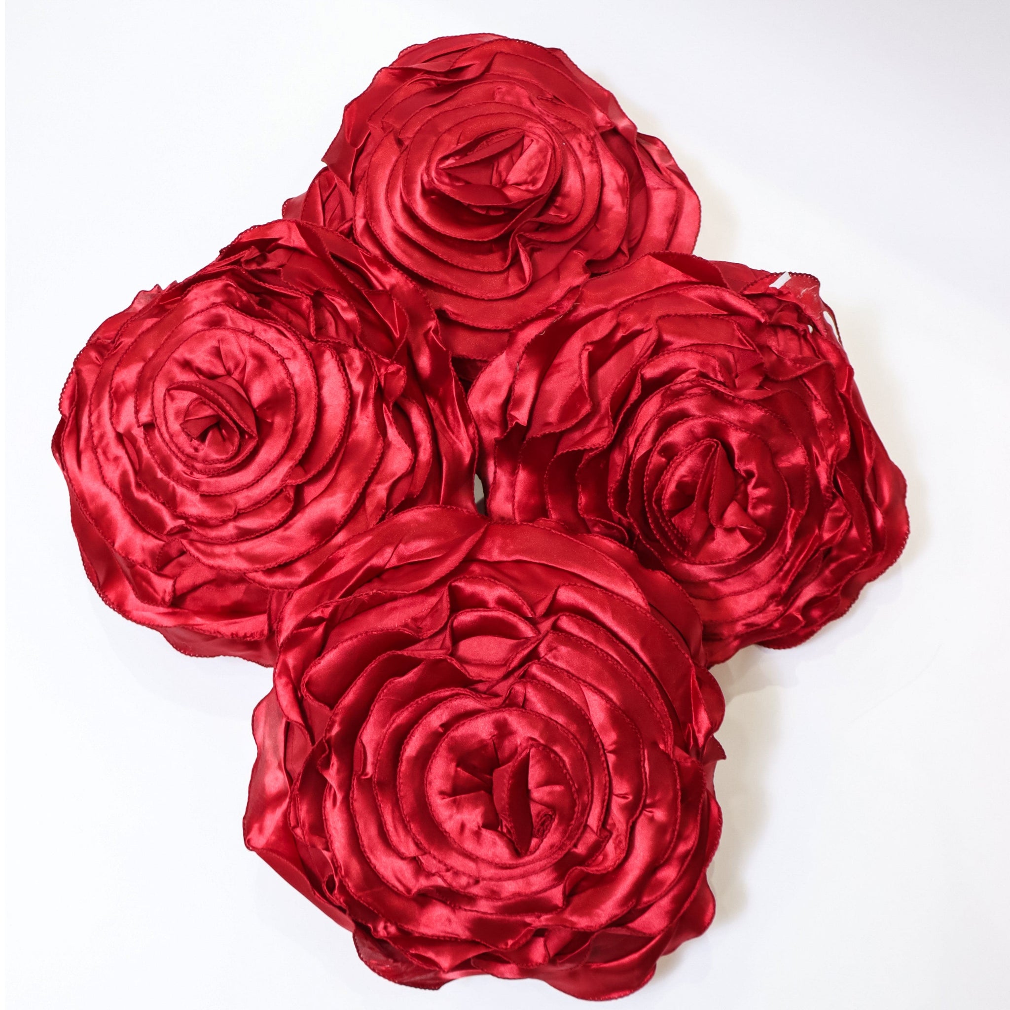 RANJ Designer Silk Fabric Cushion Cover.